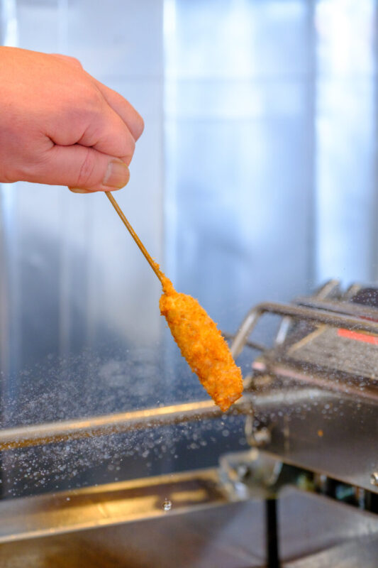 四季折々の串揚げを